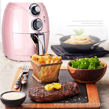 2.5L Stainless Steel Digital Hot Air Fryer